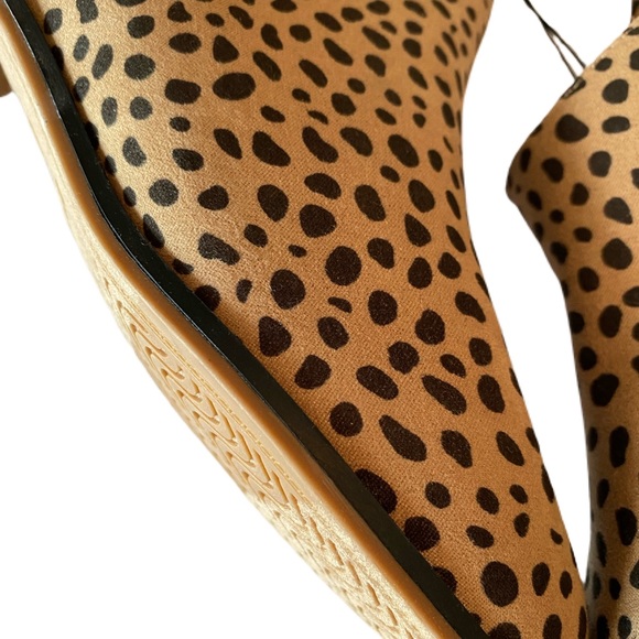 Girls' Judi Leopard Ankle Zip Booties - Cat & Jack - Picture 6 of 6